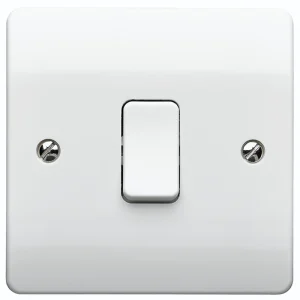 MK Logic Plus K4875WHI 1 Gang Intermediate Light Switch White