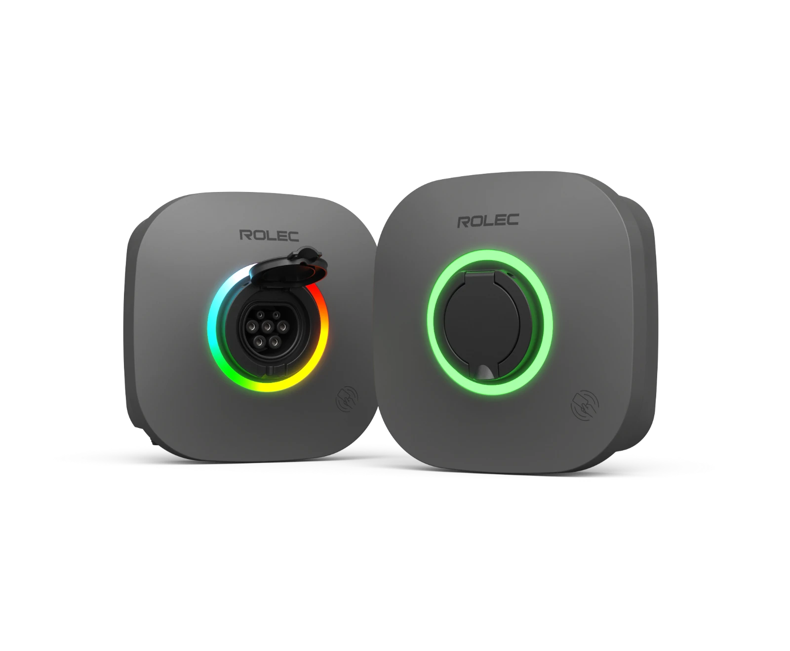 Rolec Evo Smart Charger up to 7kW Universal Socket - Daytona Grey - Image 2