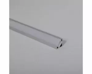 KSR Navara Aluminium Angled Profile Bar With Opal Diffuser 1M