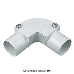 Elbow Inspection 20mm PVC White for Conduit