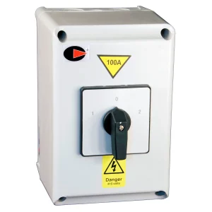 Steeple 4 Pole 100A Insulated Changeover Switch