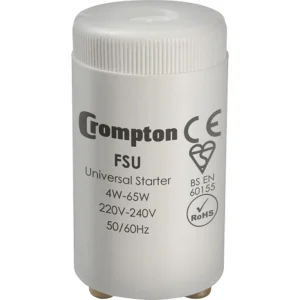 Crompton FSU-10 Fluorescent Lamp Starter Switch 4W-65W
