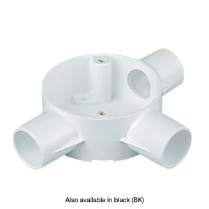 PVC-U 3-Way Tee Box 20mm White