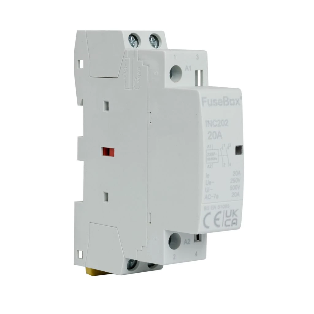 Fusebox INC202 Contactor Double Pole 230V 20A - Image 2