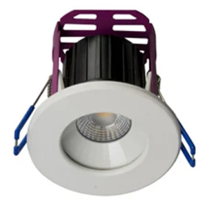 Downlight Fire Rated Dimmable 8.5W White/Black 3000K 60° IP65
