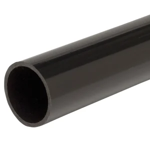 PVC-U Heavy Gauge Round Conduit 3m x 25mm Black