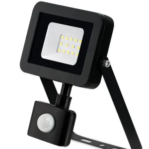 JCC Niteflood LED Floodlight 20W IP65 4000K Black +PIR