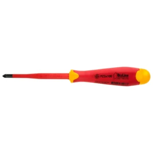 Bizline i-SLIM Screwdriver 1000V Insulated Pozi PZ2 100mm