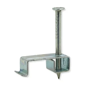 Unicrimp QMC25 Metal Fire Safe T&E Cable Clips for 1mm² - 2.5mm² T&E - 100 Pack