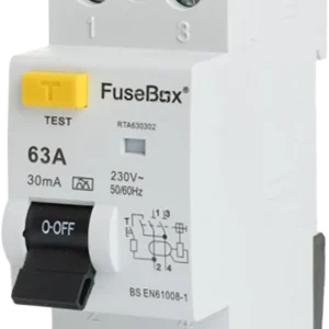 Fusebox Type A 63A 30Ma 2P RCD