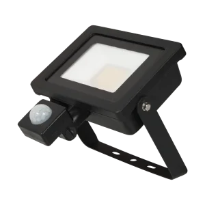 KSR KSR5283BLK Siena CCT Floodlight 20W Colour Switchable LED IP65 Black with PIR