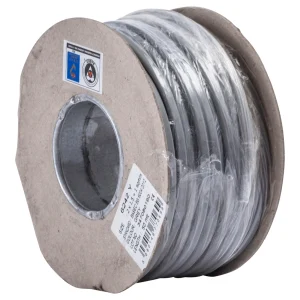 Basec Approved 6242Y 2 Core 1.5mm² Copper Twin and Earth Cable 50m Grey