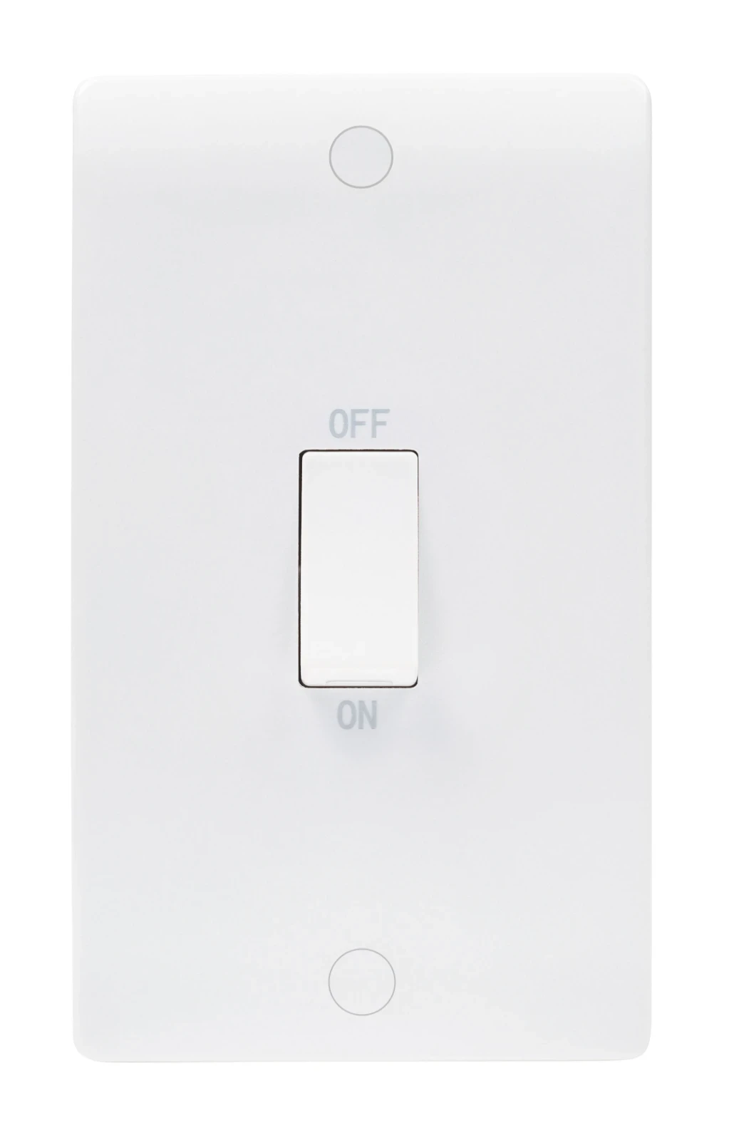 White 45A 240V Double Pole Switch - Image 2