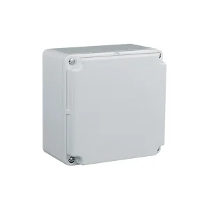 Adaptable Box Plain Sided IP66 100 x 100 x 60mm White PVC