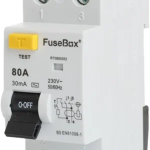 Fusebox Type A 80A 30Ma 2P RCD