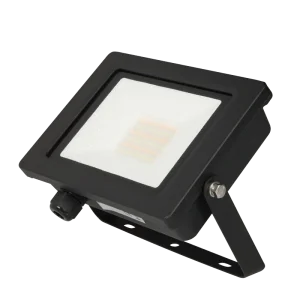 KSR KSR5284BLK Siena CCT Floodlight 30W Colour Switchable LED IP65 Black