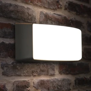 KSR KSR1520 Bilbao 12W LED Wall Light With Plain Rim