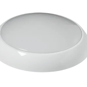 White 3000/4000/6500K IP65 White Golf Slim 10W LED CCT Selectable Bulkhead