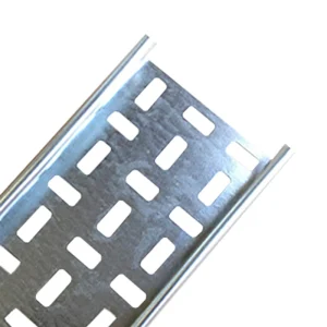 Legrand Cable Tray Medium Duty Slotted 50mm 3m Pre-Galvanised Steel