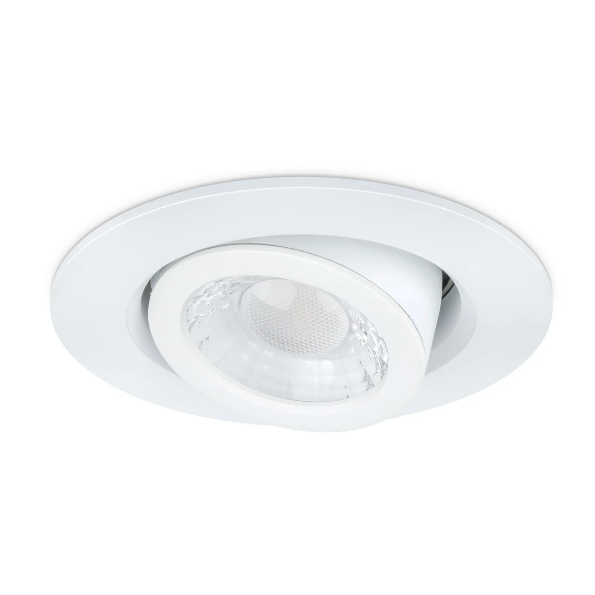 JCC JC1026/WH V50 Pro Tilt Fire Rated LED Downlight 7.5W IP65 3000/4000K 600/650lm White