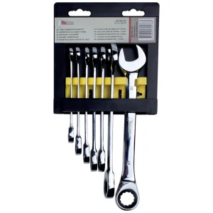 Bizline Kit of Ratchet Spanners 7 piece 8/10/11/12/13/17/19 mm