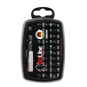 Bizline Set of Screw Bits Torsion with Bit Holder 32 Pieces