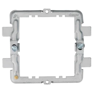 Hager Sollysta Grid Frame 2 Gang 81.8 x 22 x 72.5mm White Urea