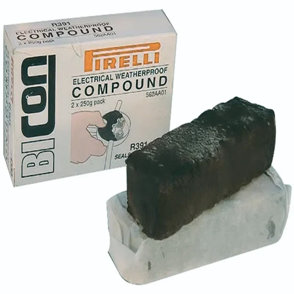 Weatherproof Putty Prysmian R391 Electrical Weatherproof Sealing Compound Putty 500g – Go ...