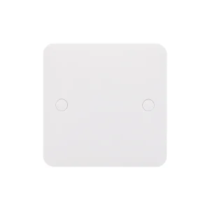 Lisse 1-Gang Blank Plate White