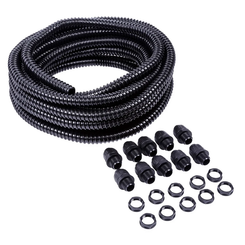 CPDSR20 M20 PVC Spiral Conduit Contractor Pack IP40 10m Black - Image 2