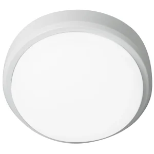 Bulkhead Ohio Circular 4000K 12W White+Black Trims IP54