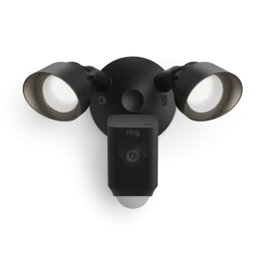 Black Floodlight Cam Wired Plus