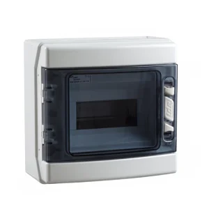 Enclosure Distribution 8 Module Pc Window 231X238X118mm Ral 7035 Abs Halogen F