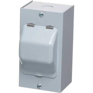 Enclosure 2 Module IP20 Metal Lid Metal Clad