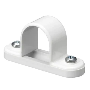 Niglon SBS25W 25mm Metal Conduit Spacer Bar Saddle White