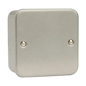 Blanking Plate 1 Gang Metal Clad
