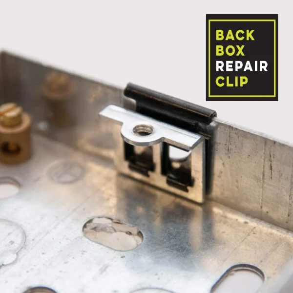 RCCB Solutions RCCB Backbox Repair Clip Metal Back Box Repair Clips 5 ...