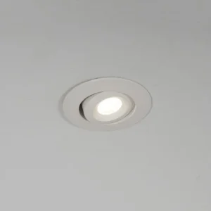 KSR Mimas Mini LED 3W 4000K Tilt Downlight IP65 White