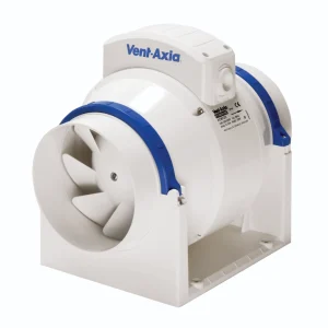 Vent Axia 473827 Extractor Fan Locarbon Humidistat Timer 2.4W White