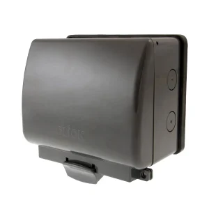 Weatherproof Enclosure For 2 Gang ACcessories IP66 Grey