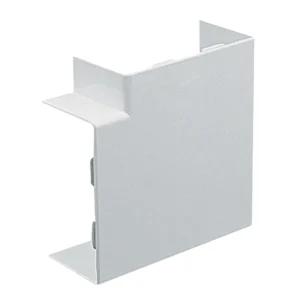 Bend Flat 90° Angle Clip-On Maxi 50 x 50mm White