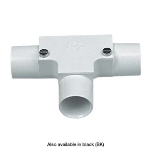 Tee Inspection 20mm PVC White for Conduit