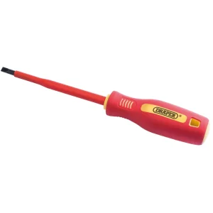 Draper 46518 Fully Insulated Plain Slot Screwdriver 5.5 x 125mm