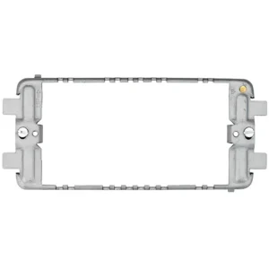 Hager Sollysta Grid Frame 3/4 Gang 141 x 22 x 65mm White Urea