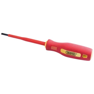 Draper 46517 Fully Insulated Plain Slot Screwdriver 4 x 100mm