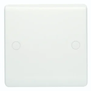 Designa 21BP1 1 Gang Blank Plate White