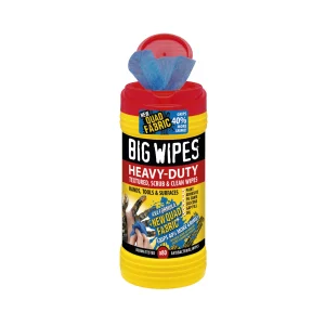 Heavy Duty Textured, Scrub & Clean Wipes (80 wipes per tub)