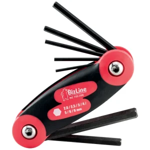 Bizline Folding Set of 7 Allen Keys