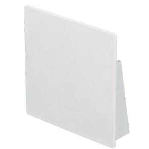 End Cap 75 x 75mm White for Maxi Trunking