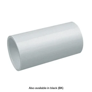 PVC-U Round Conduit Straight Coupler 20mm White